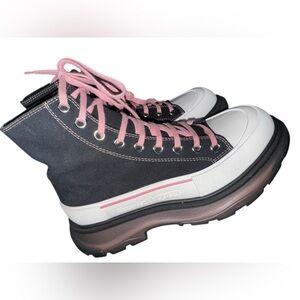 Men’s Alexander, McQueen tread slick boots size 40